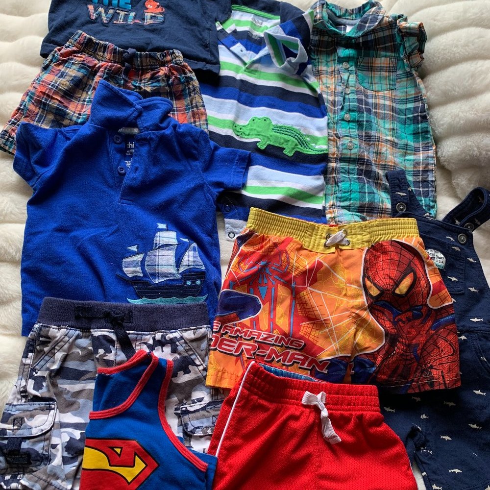 Bundle of 10 pc boys Outfits